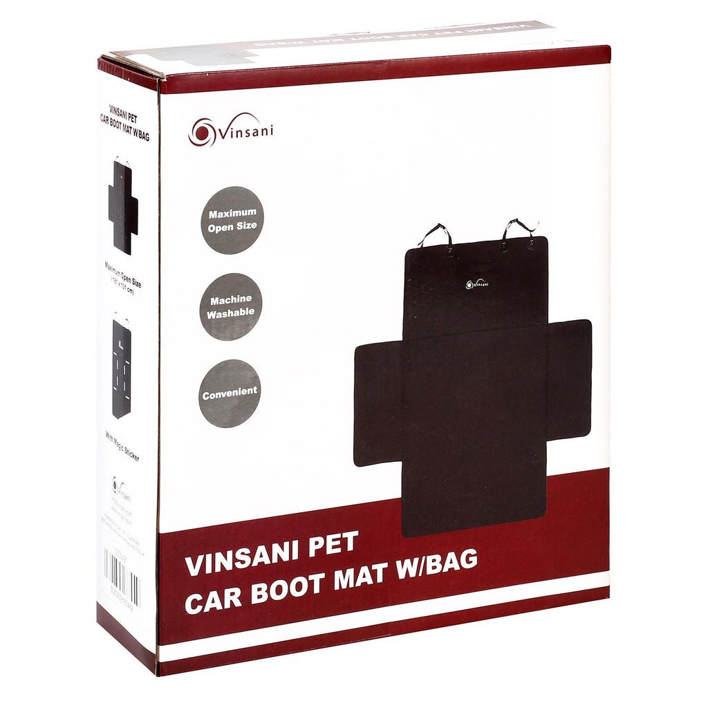VINSANI Pet Car Boot Mat with Bag - Durable Cargo Liner 0000497