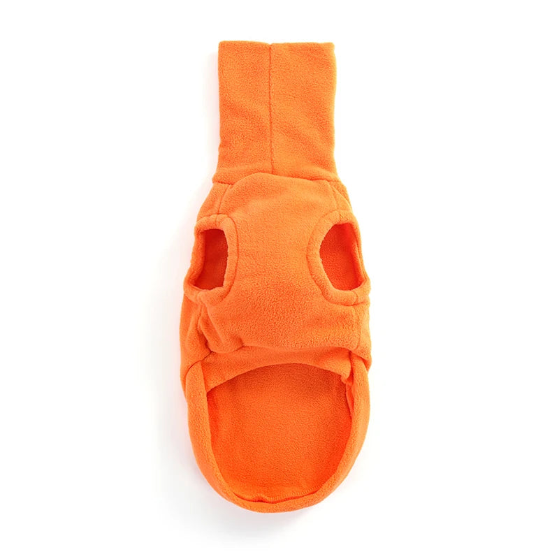 Winter Fleece Whippet Vest – Soft Turtleneck Jumper for Italian Greyhounds 🐾