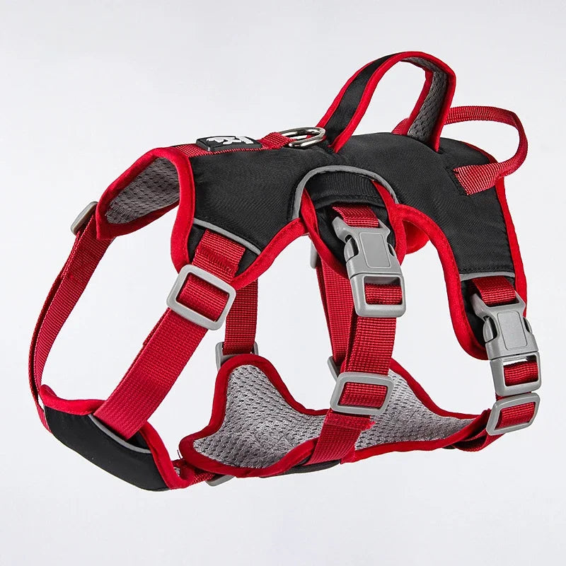 Durable No-Pull Dog Vest Harness – Reflective & Explosion-Proof Design