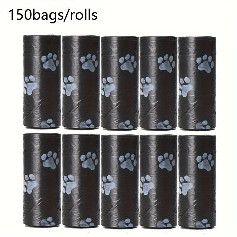 Thick Leak-Proof Dog Poop Bags – 5/10/20 Rolls 🐾