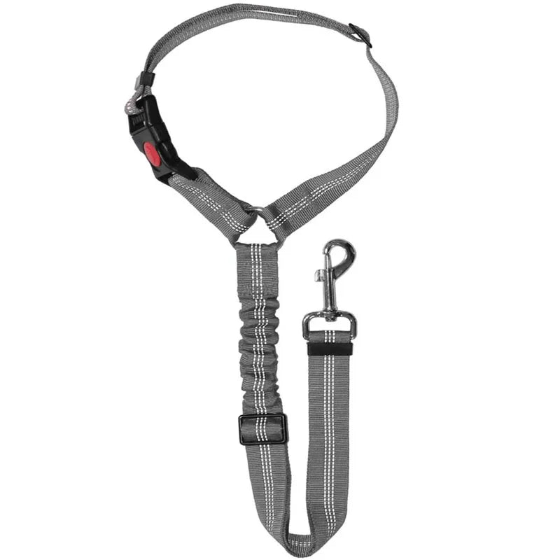 Reflective Pet Car Seat Belt &amp; Walking Lead