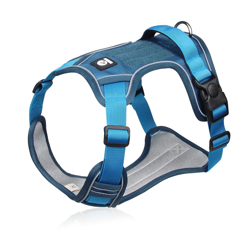 Reflective Tactical Dog Harness – Waterproof 1680D Oxford