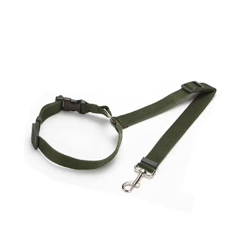 Two-in-One Pet Car Seat Belt &amp; Lead