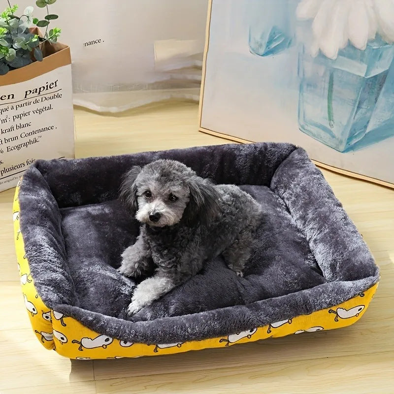 Luxury Soft Pet Bed – Warm, Cosy & Supportive
