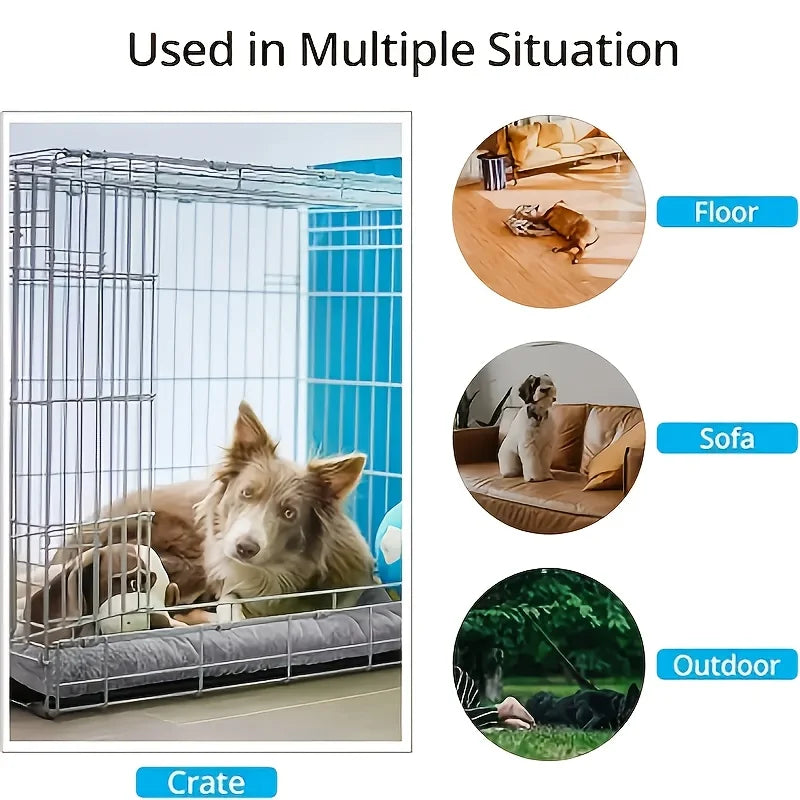 Elevated Dog Bed – Microfibre Leather Cover with Removable Cushion