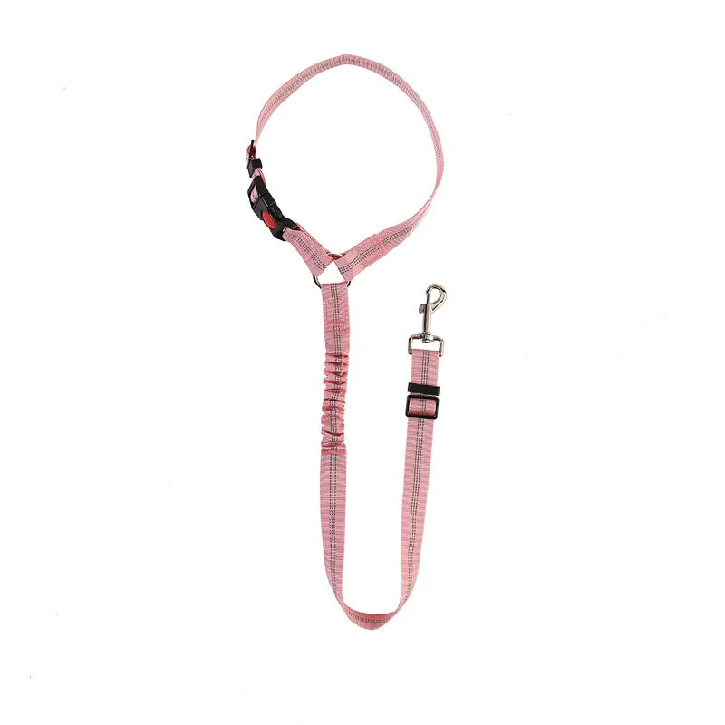 Reflective Pet Car Seat Belt &amp; Walking Lead