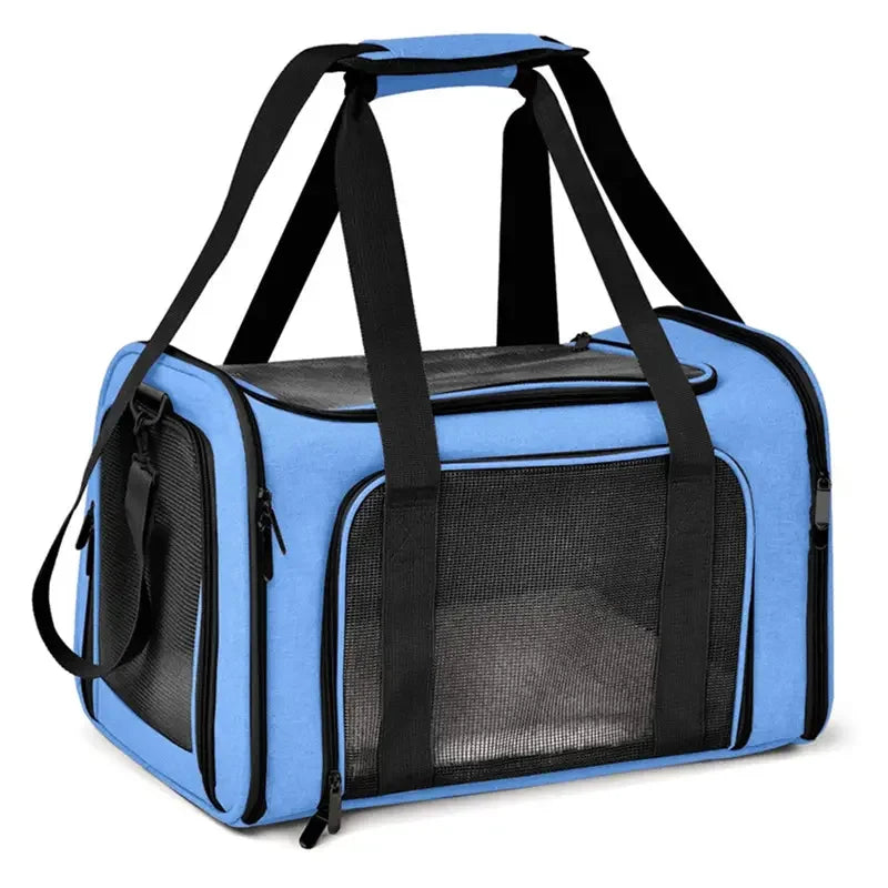 Airline Approved Pet Carrier Backpack – Side Ventilated Travel Bag for Small Dogs & Cats