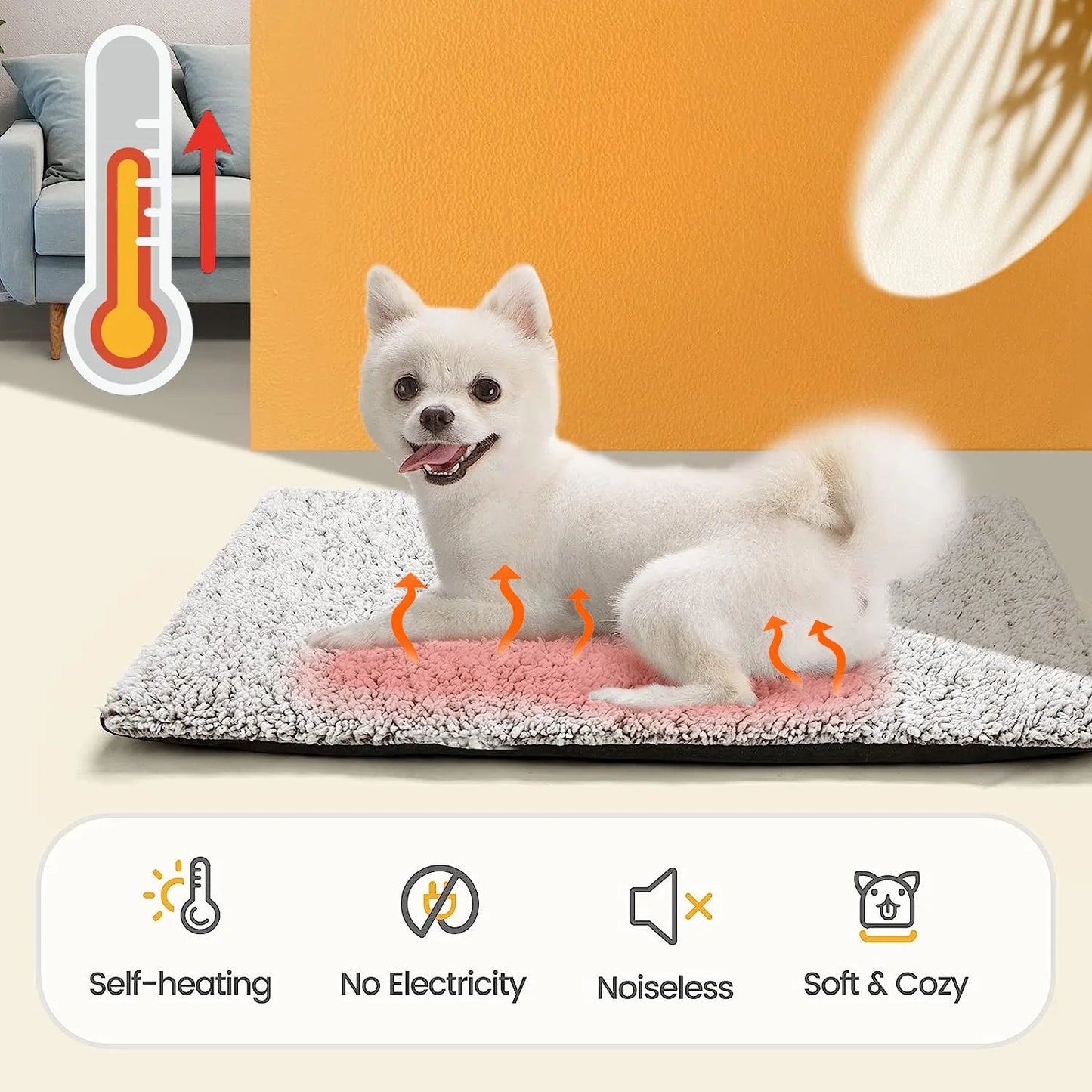 Self-Heating Pet Mat – Cosy Warmth Without Electricity