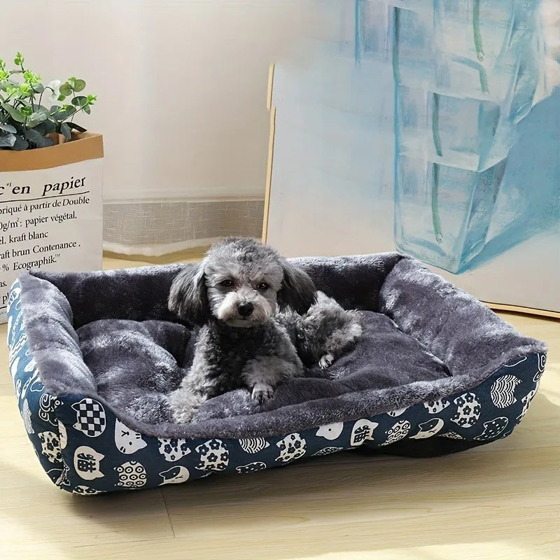 Luxury Soft Pet Bed – Warm, Cosy & Supportive