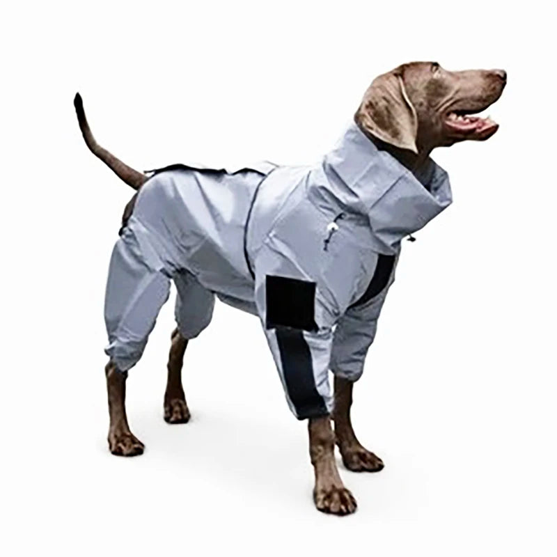 Reflective Waterproof Dog Jumpsuit – Outdoor Raincoat & Sunscreen Jacket 🐾