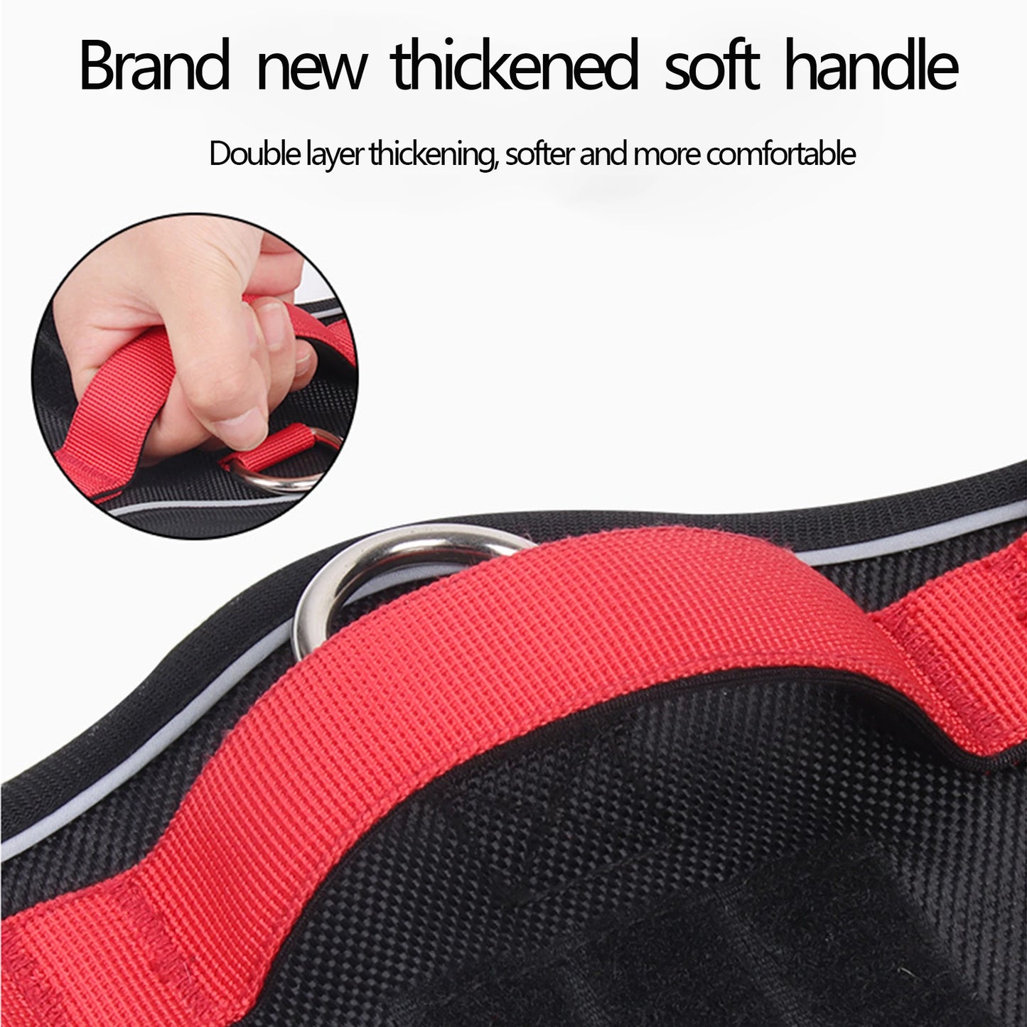 Reflective Tactical Dog Harness – Waterproof 1680D Oxford