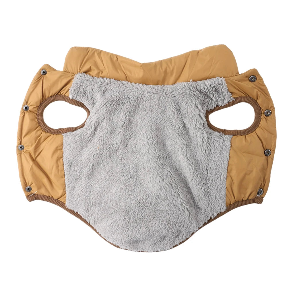 Waterproof Fleece Winter Coat for Small Dogs & Cats