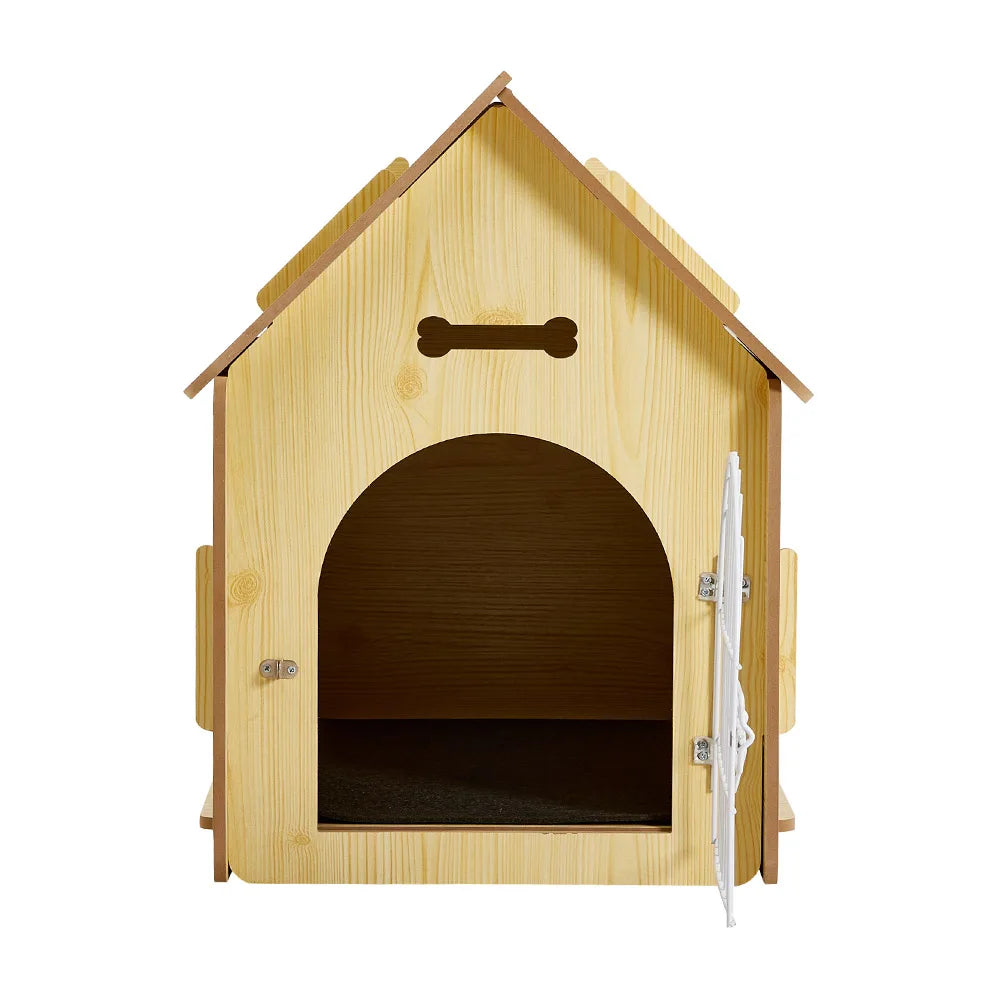 Tieker Wooden Pet House with Wire Door & Window