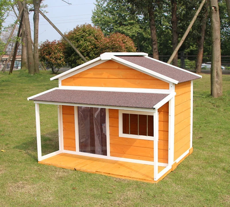 Wooden Outdoor Dog House – Model SDD026