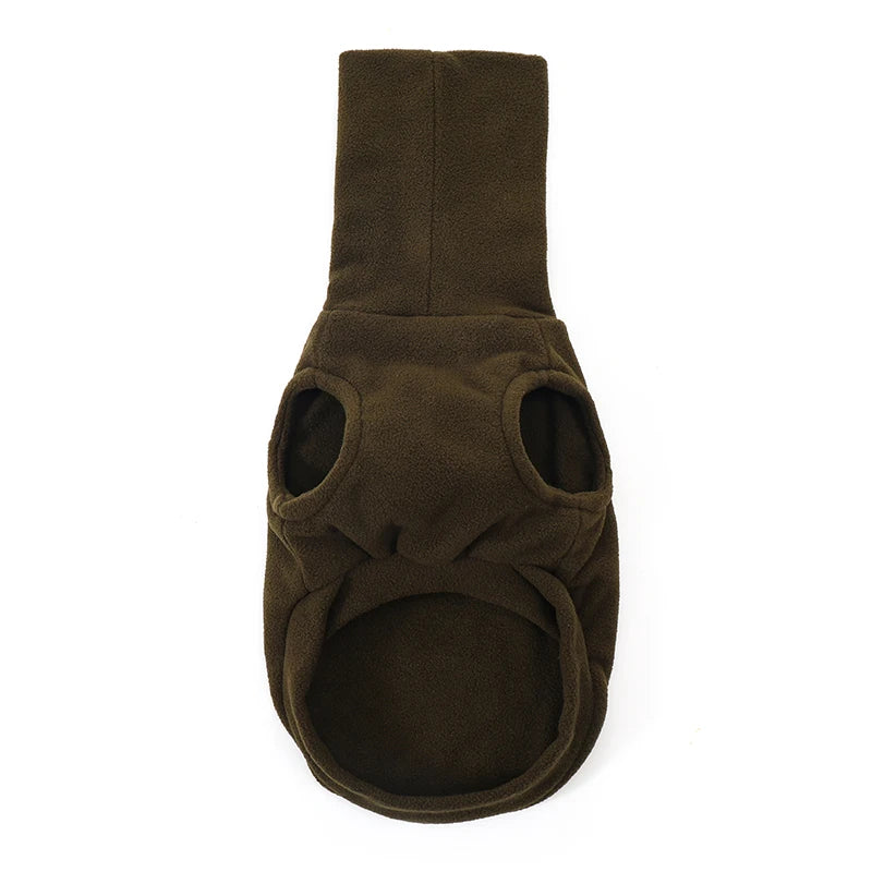 Winter Fleece Whippet Vest – Soft Turtleneck Jumper for Italian Greyhounds 🐾