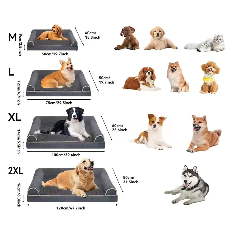Memory Foam Dog Bed