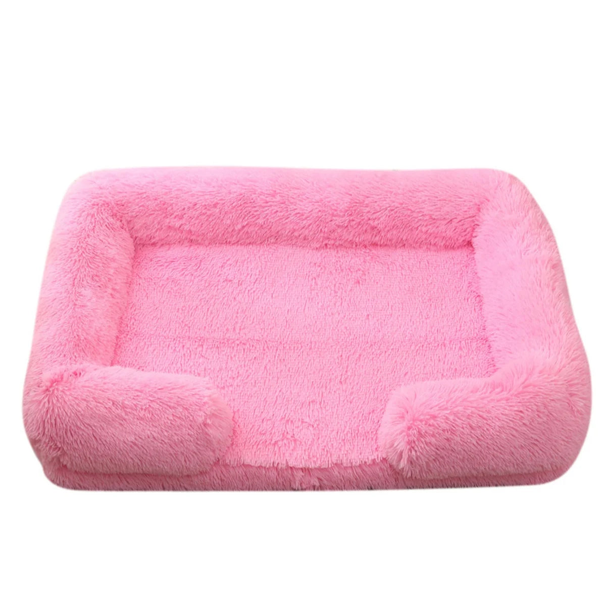 Square Plush Dog Bed