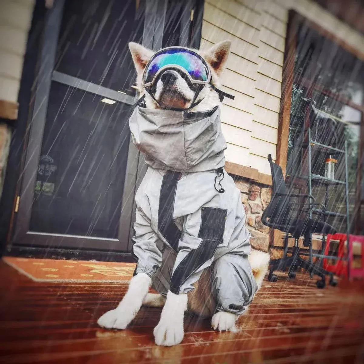 Outdoor Waterproof Dog Raincoat 🐾