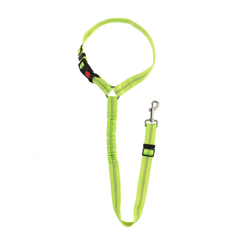 Reflective Pet Car Seat Belt &amp; Walking Lead