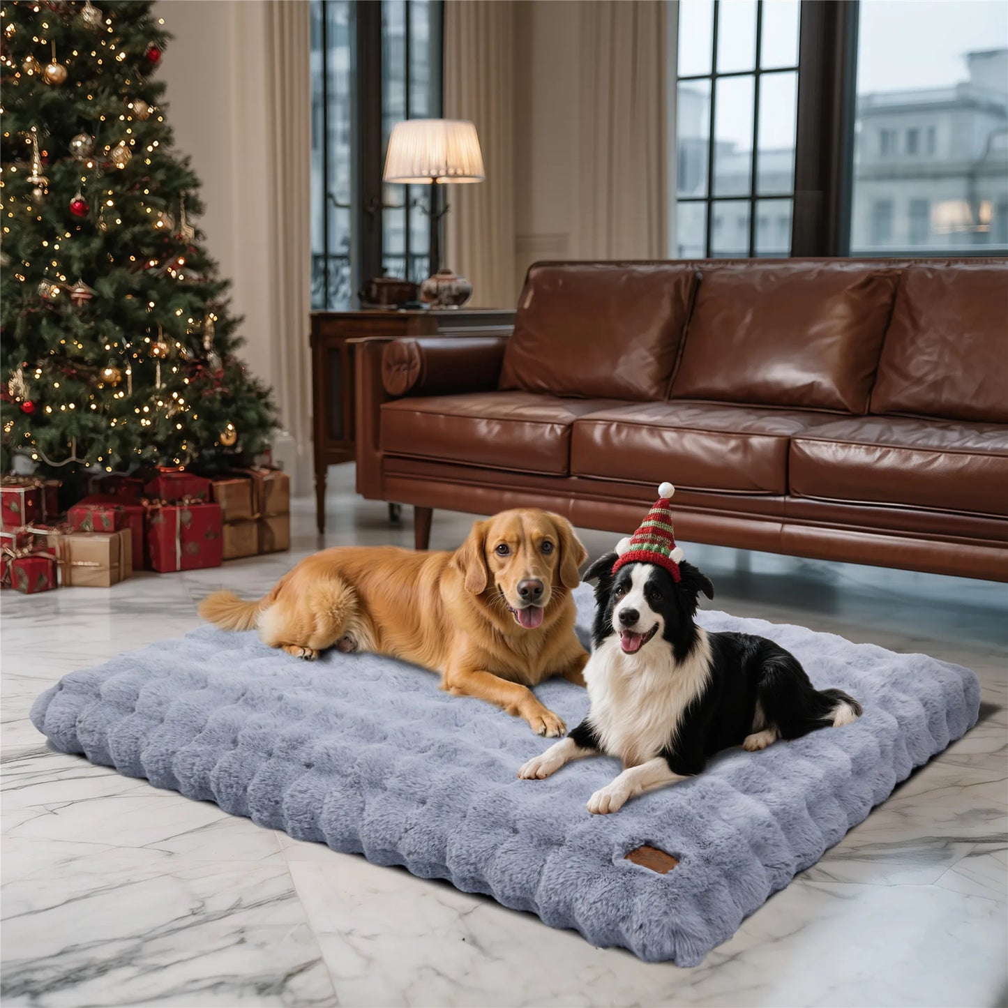 Ultra-Soft Plush Pet Bed