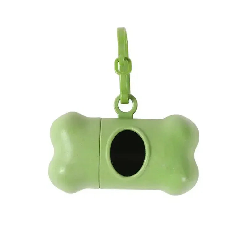 Bone-Style Dog Poop Bag Dispenser with Refill Bags 🦴🐾