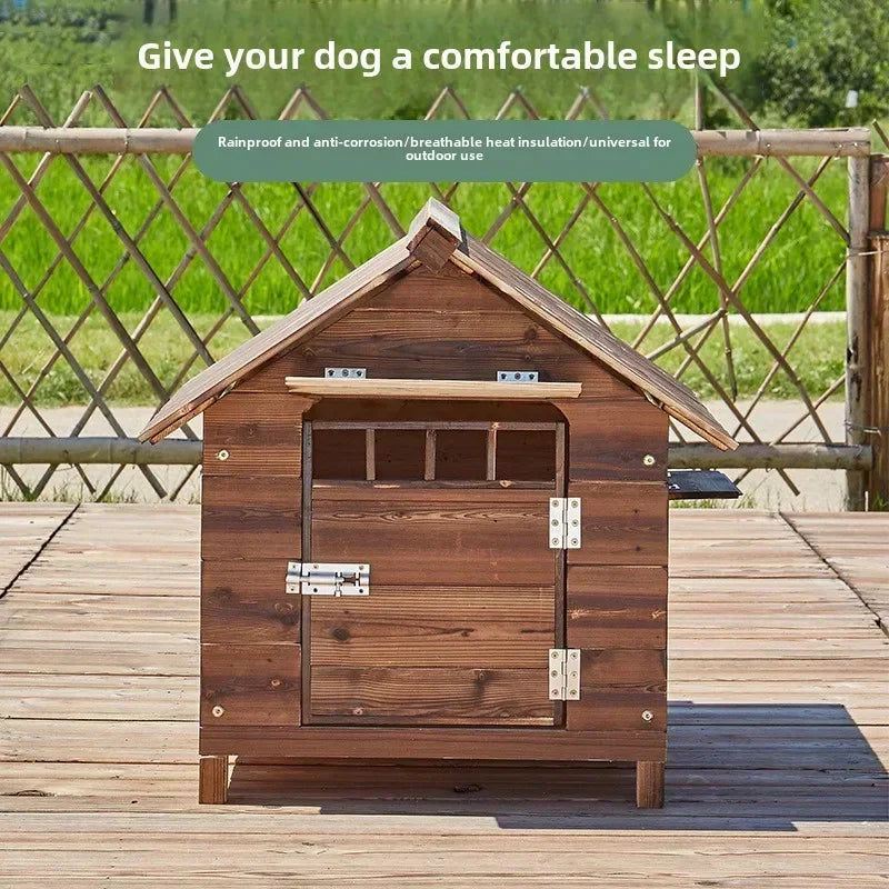 Four Seasons Outdoor Rainproof Dog Kennel