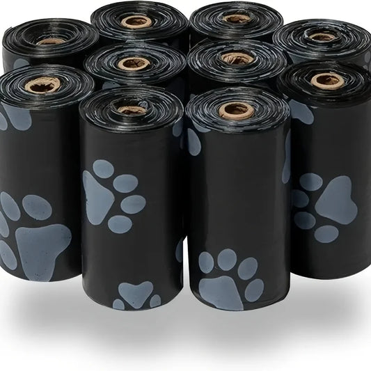 Thick Leak-Proof Dog Poop Bags – 5/10/20 Rolls 🐾