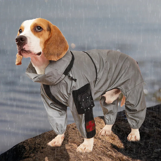 Outdoor Waterproof Dog Raincoat 🐾