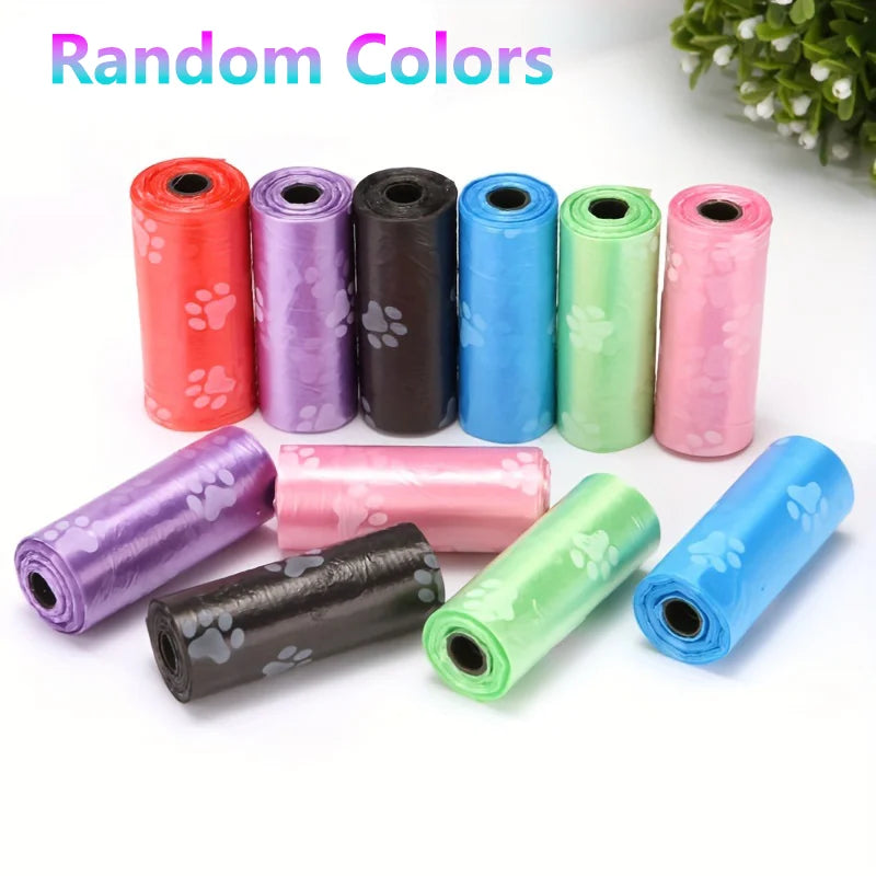 Thick Leak-Proof Dog Poop Bags – 5/10/20 Rolls 🐾