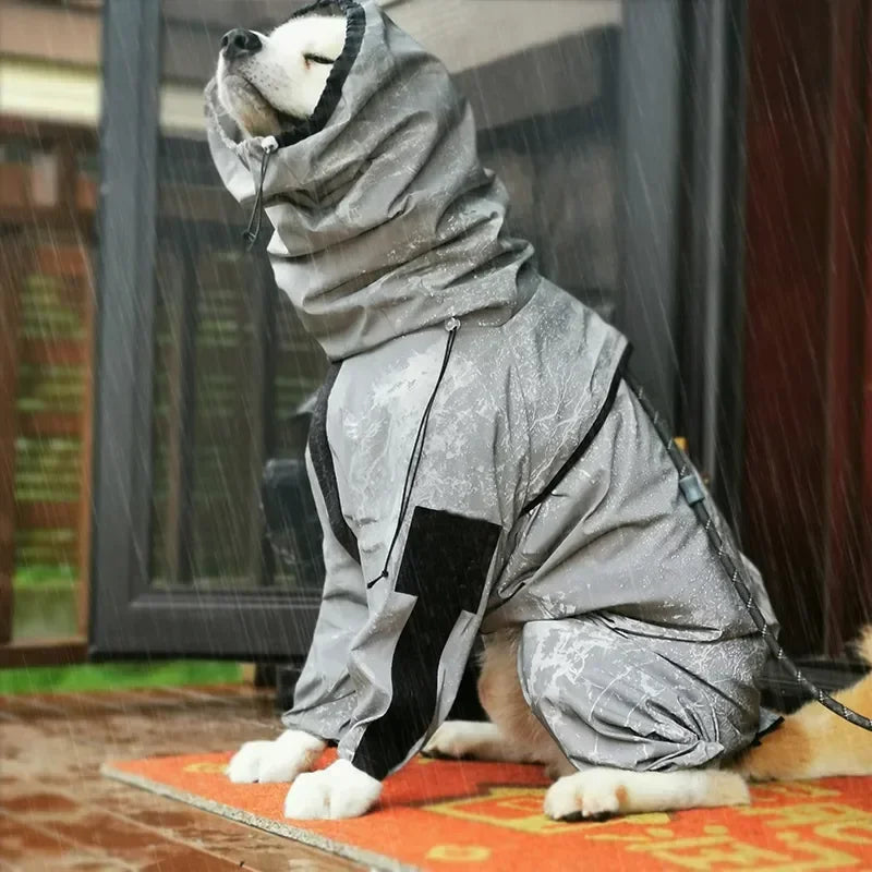 Outdoor Waterproof Dog Raincoat 🐾