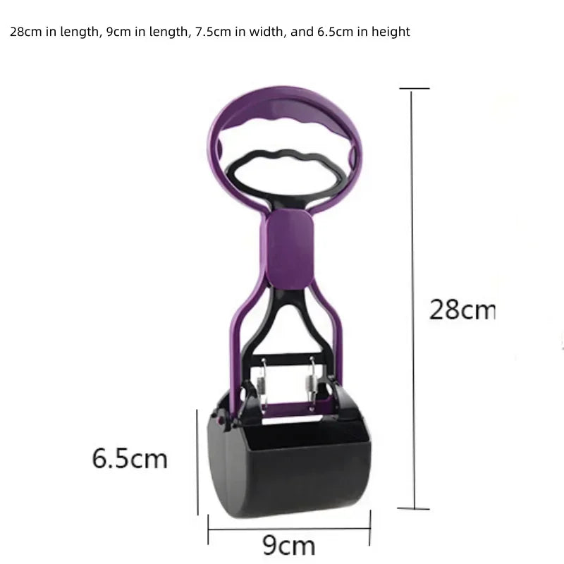 Dog Poop Scooper – Portable Feces Picker with Long Handle for Outdoor Use