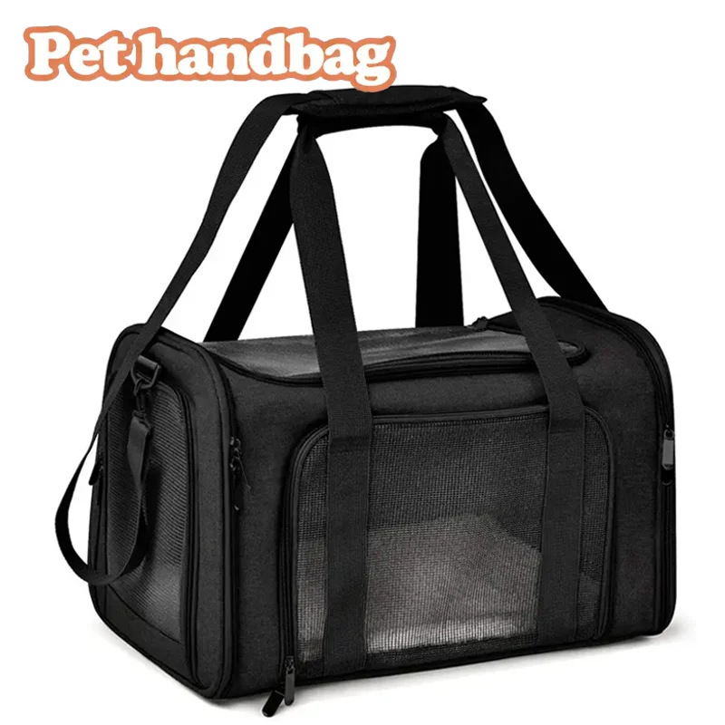 Airline Approved Pet Carrier Backpack – Side Ventilated Travel Bag for Small Dogs & Cats