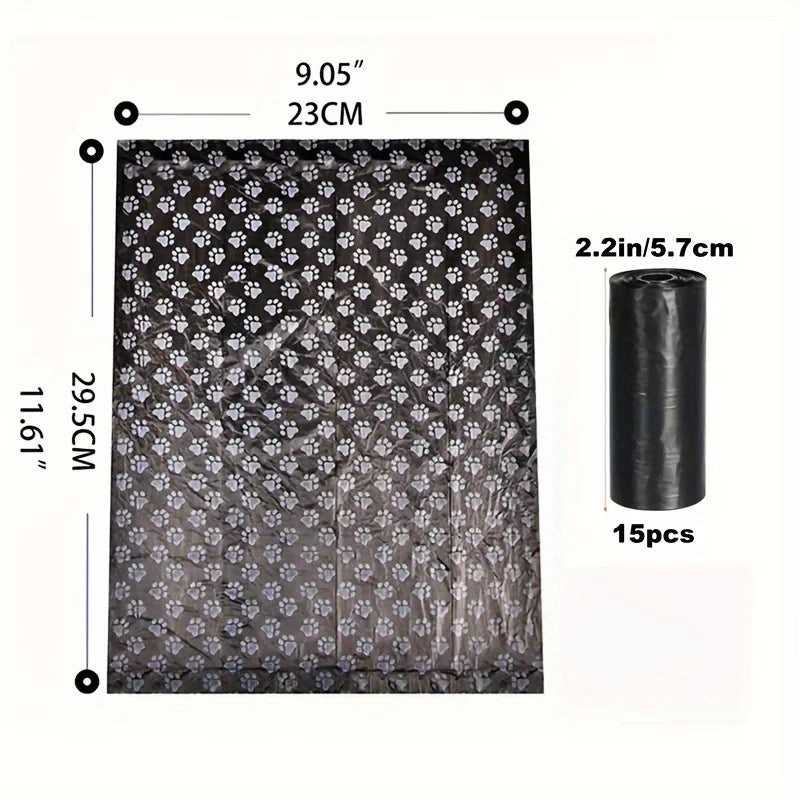 Thick Leak-Proof Dog Poop Bags – 5/10/20 Rolls 🐾