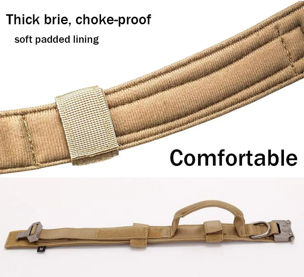 Tactical Training Dog Collar – Heavy Duty & Adjustable