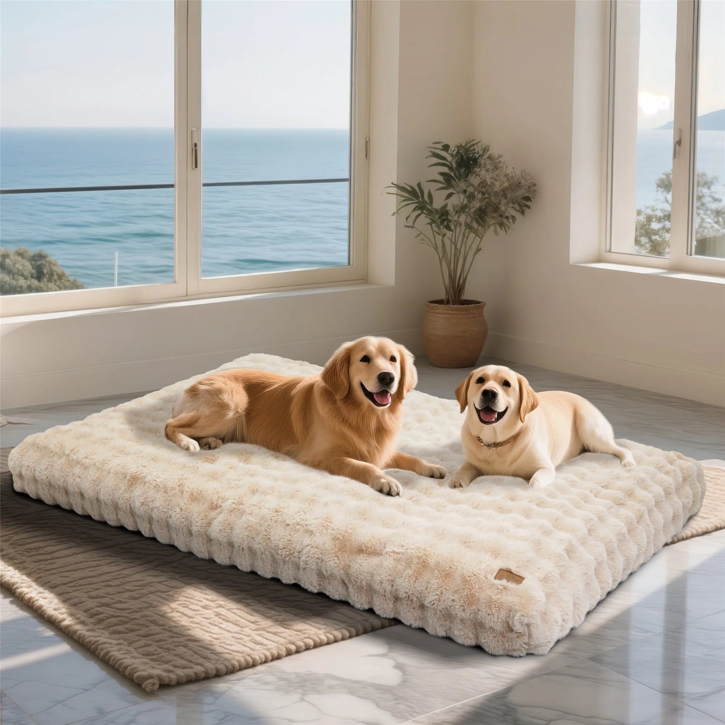 Ultra-Soft Plush Pet Bed