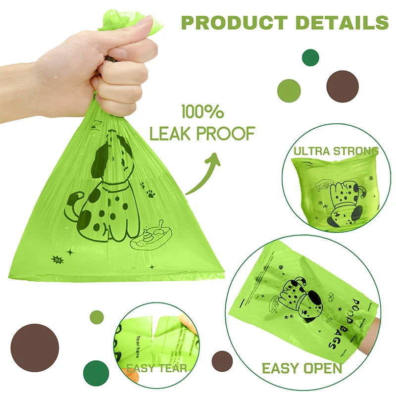 EPI Biodegradable Dog Poop Bags – Lavender Scented with Dispenser 🌿💜