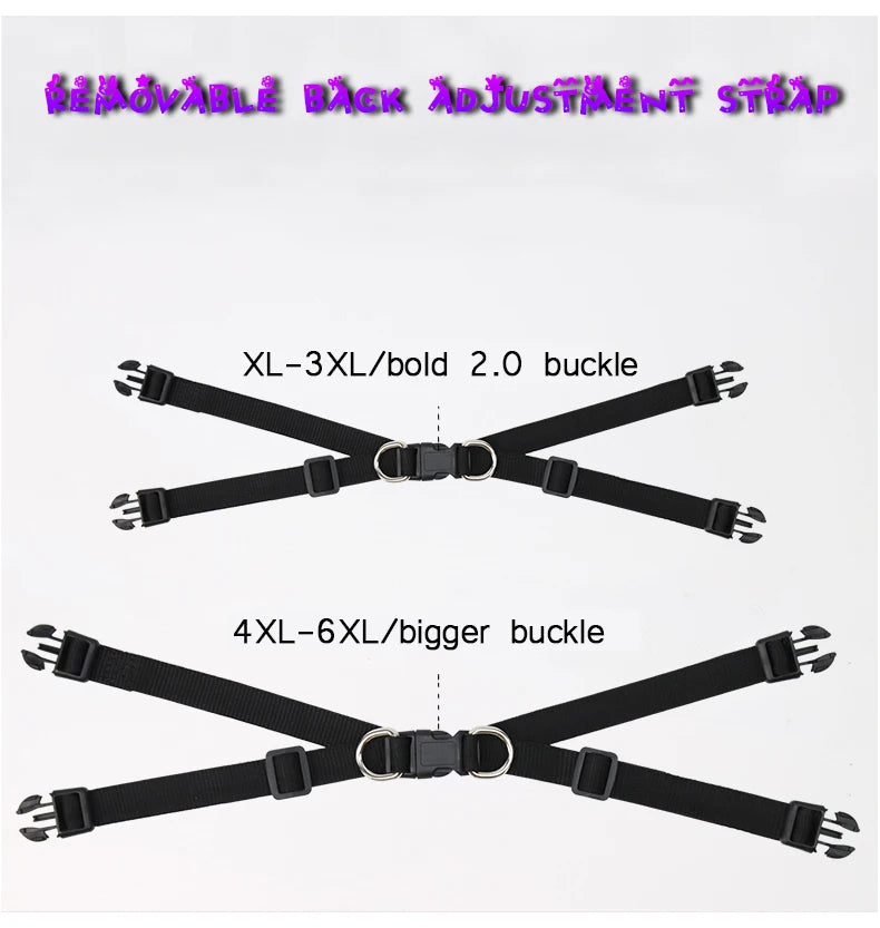 Waterproof Large Dog Coat with Built-In Harness & Furry Collar 🐾❄️