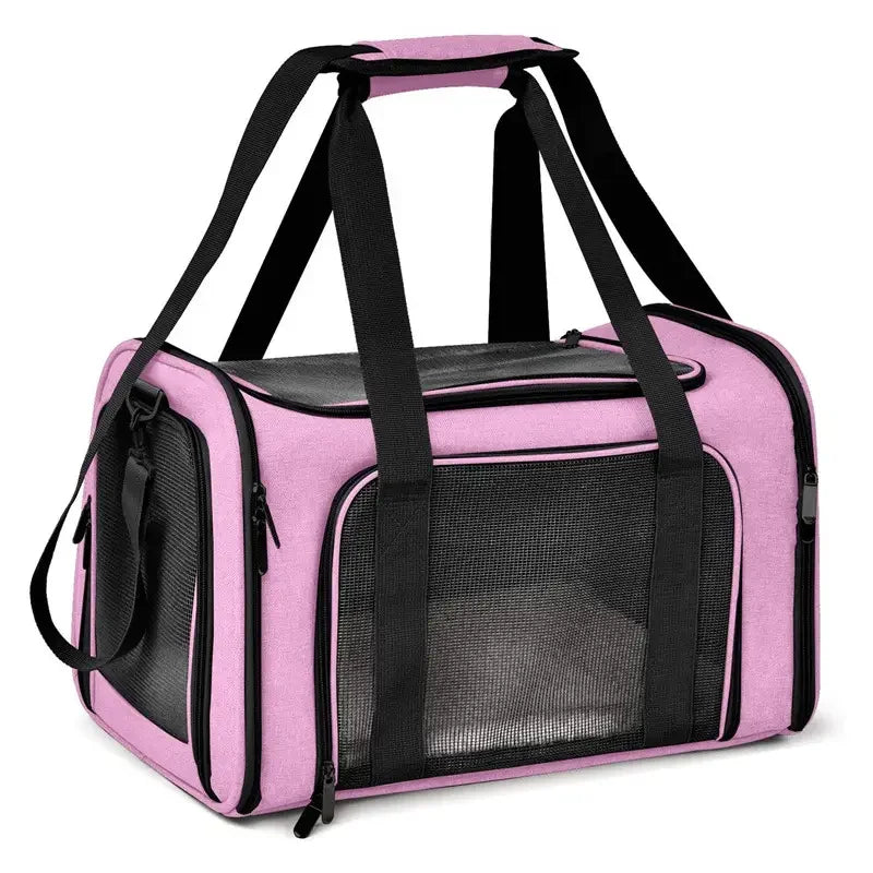 Airline Approved Pet Carrier Backpack – Side Ventilated Travel Bag for Small Dogs & Cats