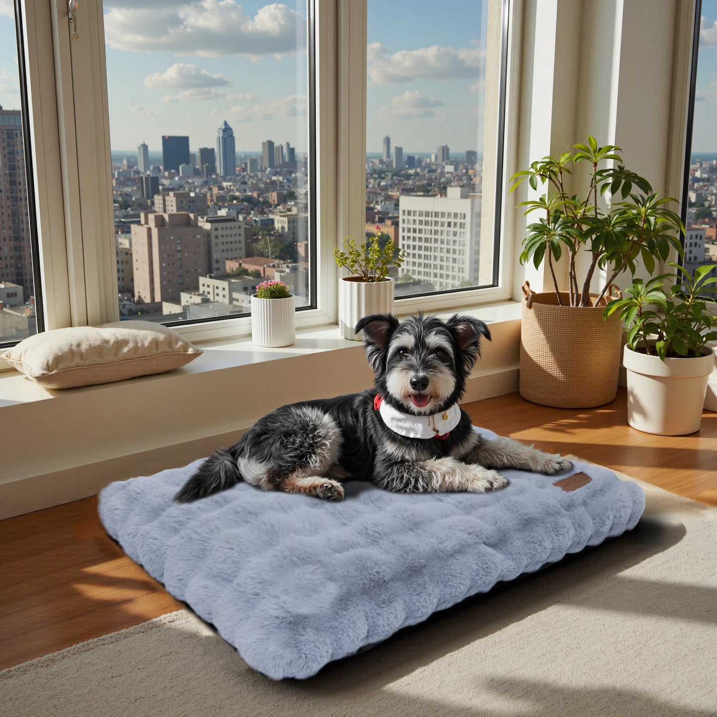 Ultra-Soft Plush Pet Bed