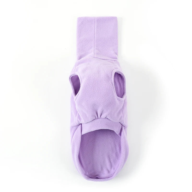 Winter Fleece Whippet Vest – Soft Turtleneck Jumper for Italian Greyhounds 🐾