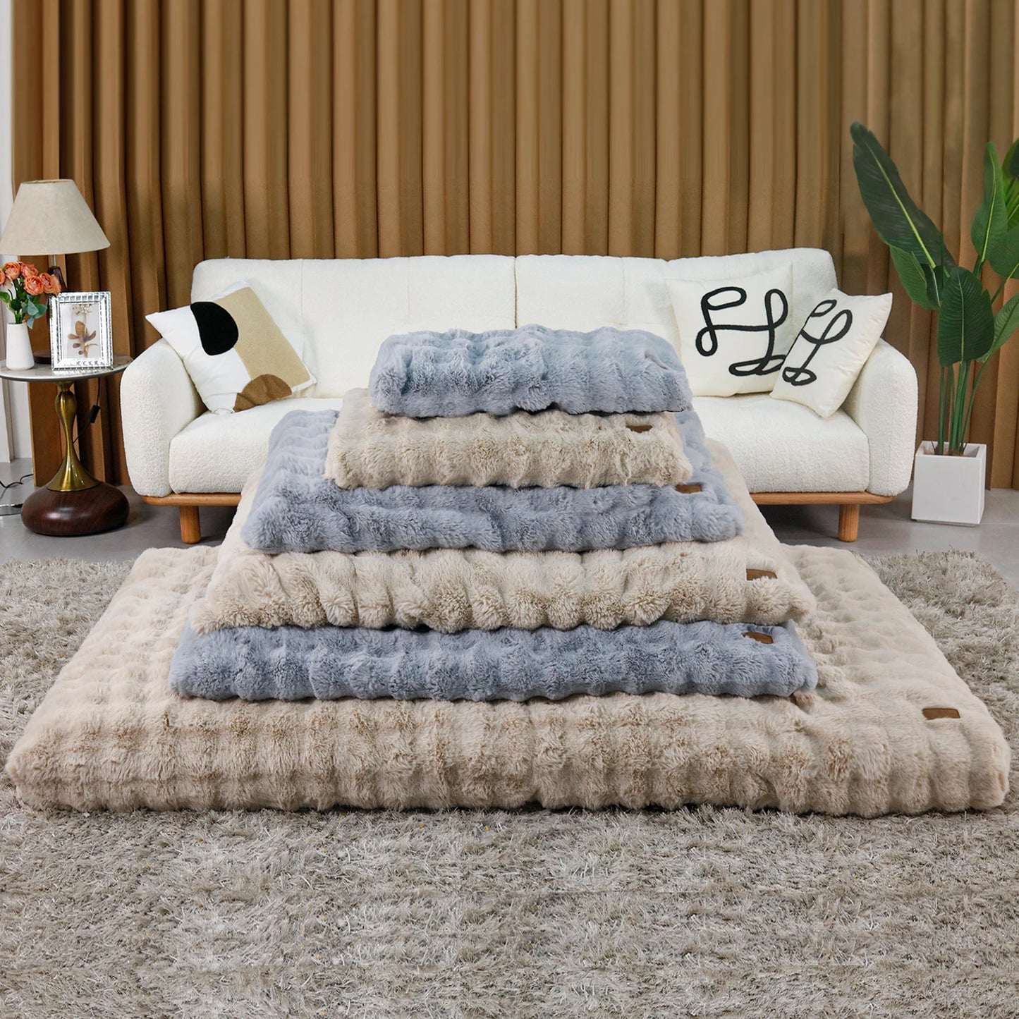 Ultra-Soft Plush Pet Bed