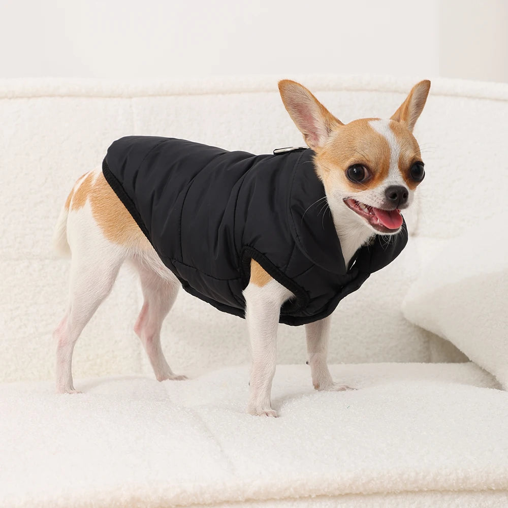 Waterproof Fleece Winter Coat for Small Dogs & Cats