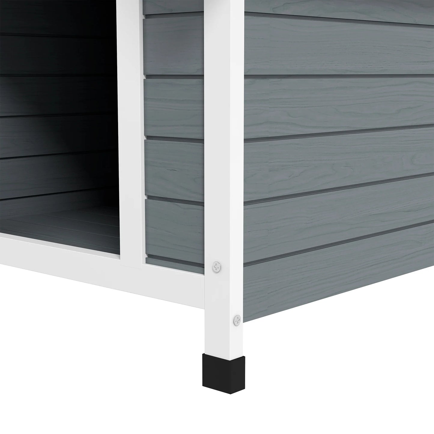 PawHut Outdoor Dog Kennel with Removable Floor