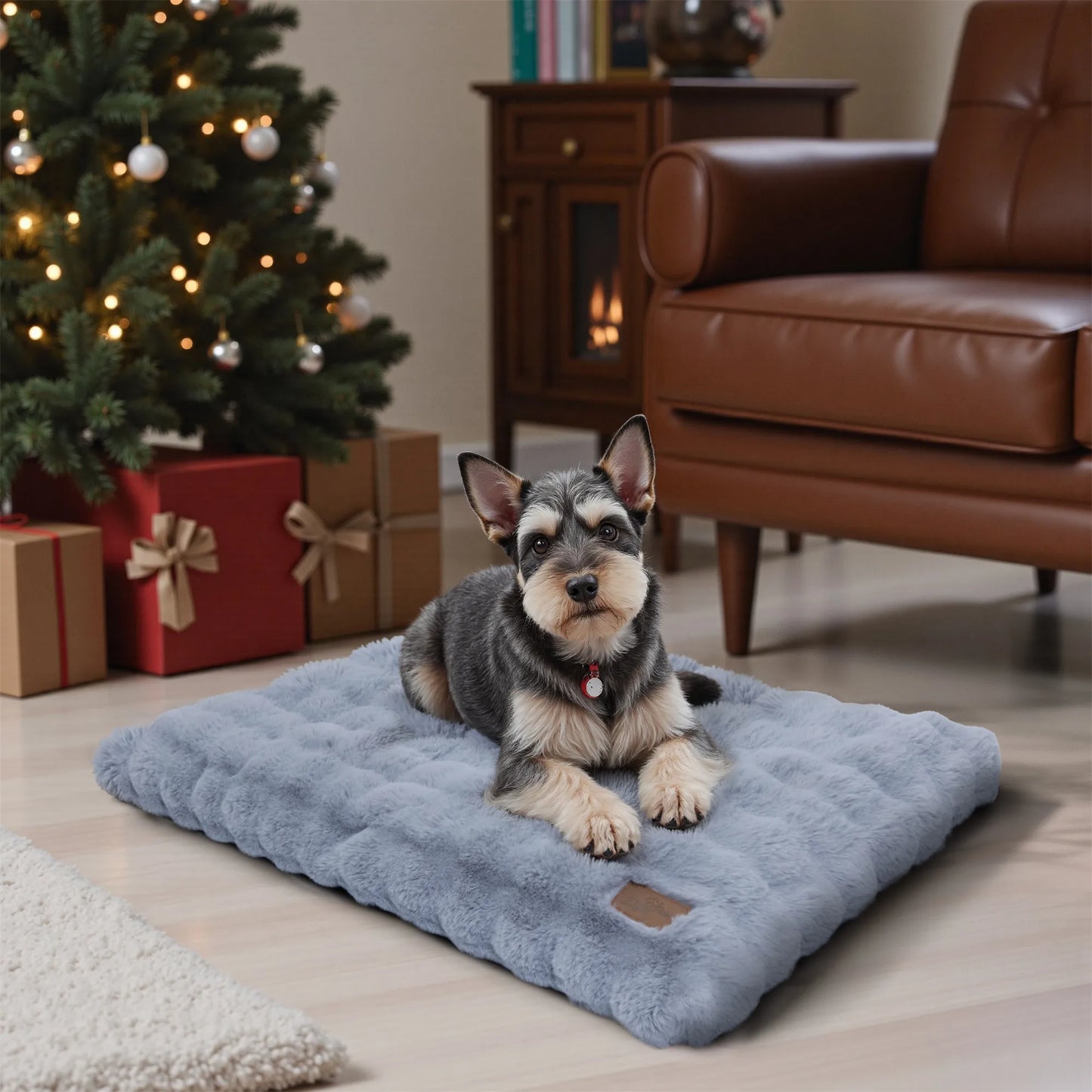 Ultra-Soft Plush Pet Bed
