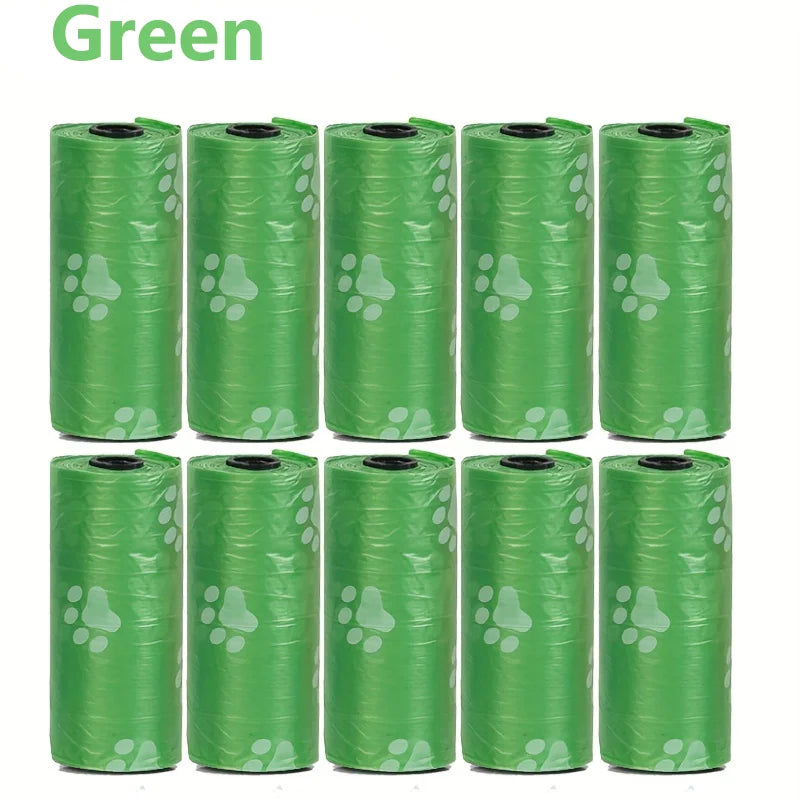 Thick Leak-Proof Dog Poop Bags – 5/10/20 Rolls 🐾