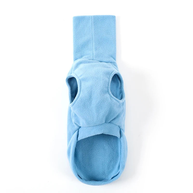 Winter Fleece Whippet Vest – Soft Turtleneck Jumper for Italian Greyhounds 🐾