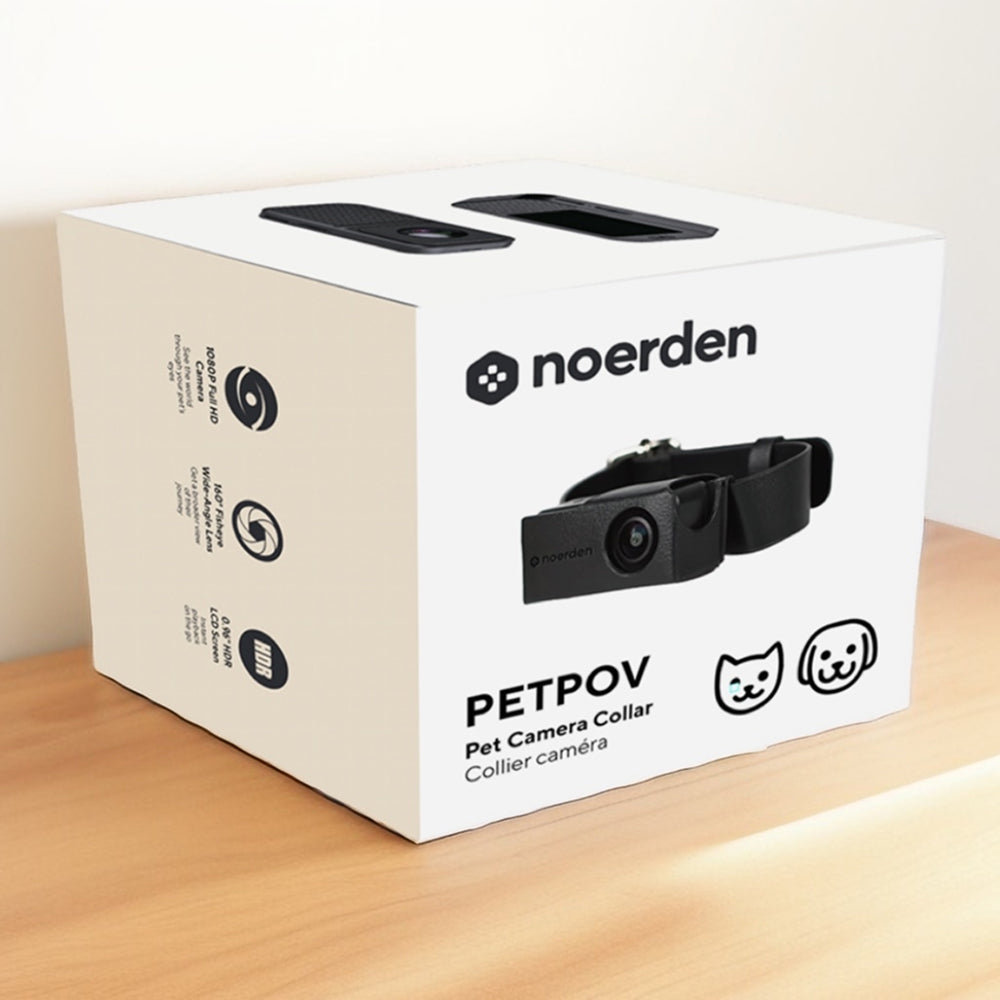 PetPOV HD Camera Collar - See the World from Your Pet's View
