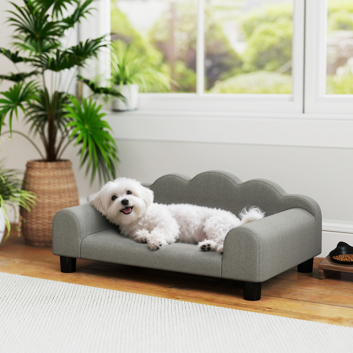 CozyPaws Dog Bed & Pet Sofa - Plush Comfort, Durable Support