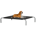 Pawhut Cooling Elevated Dog Bed with Non-Slip Pads for Large Dogs