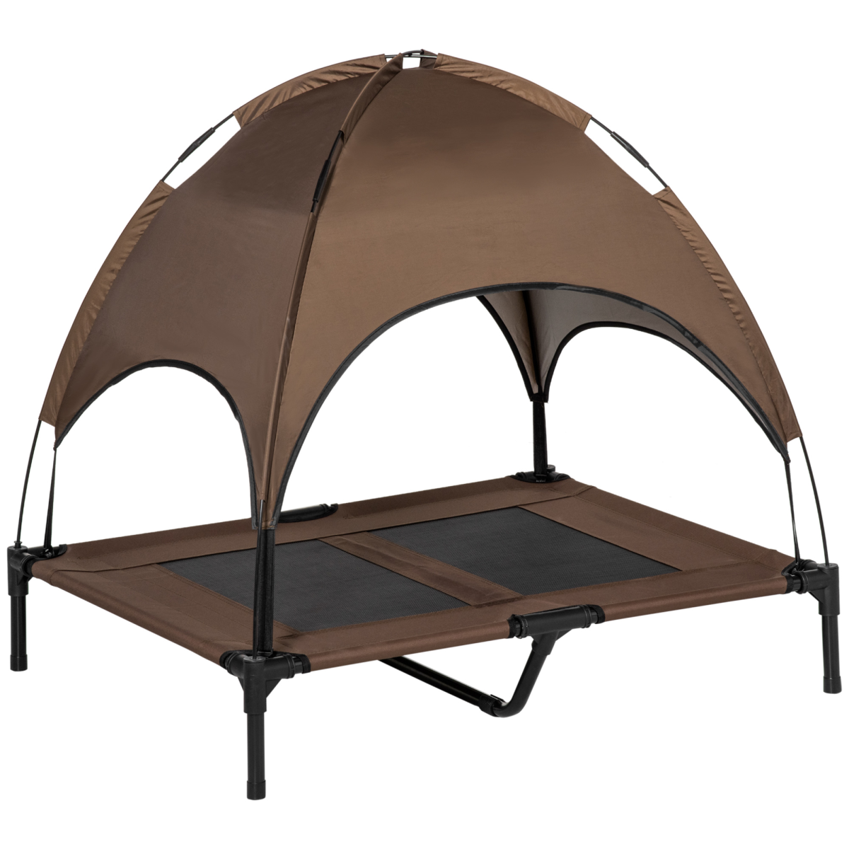 92cm Elevated Dog Bed Tent with Canopy - Outdoor Shelter & Shade